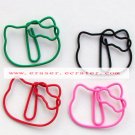 Lot of 200pcs Paper Clip Cat Shaped / Bookmark office B3