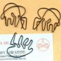 Lot of 200pcs Paper Clip Acaleph Shaped / Bookmark office B3