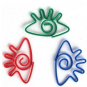 Lot of 200pcs Paper Clip Eye eyelash Shaped / Bookmark office B2