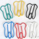 Lot of 200pcs Paper Clip Tooth Teeth Shaped / Bookmark office B2