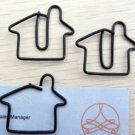 Lot of 200pcs Paper Clip House Shaped / Bookmark office B2