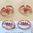 Lot of 200pcs Paper Clip Rugby Shaped / Bookmark office