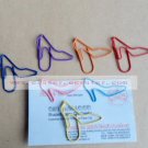 Lot of 200pcs Paper Clip High Heel Shoe Shaped / Bookmark office B2