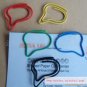 Lot of 200pcs Paper Clip Bubble Shaped / Bookmark office B2