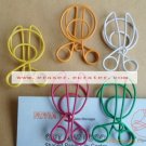 Lot of 200pcs Paper Clip Scissors Shaped / Bookmark office B2