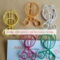 Lot of 200pcs Paper Clip Scissors Shaped / Bookmark office B2