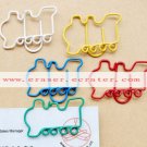 Lot of 200pcs Paper Clip Train Shaped / Bookmark office