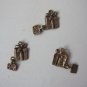 300pcs Gift Box Dollhouse miniature toy/jewelry bracelet metal alloy charm BEAD 15mm x 10mm