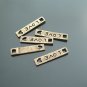 Lot of 500pcs mini Love 21 x 4mm dollhouse miniature toy/jewelry bracelet  metal alloy Charm B2