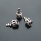 Lot of 100pcs 3D Crown 17 x 8mm toy/jewelry bracelet metal alloy Charm