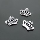 Lot of 400pcs Crown 22 x 16mm toy/jewelry bracelet metal alloy Charm