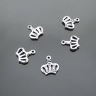 Lot of 1000pcs Crown 14 x 13mm toy/jewelry bracelet metal alloy Charm