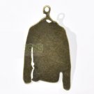 100XDollhouse miniature toy Brass Clothes /jewelry Pendant metal alloy charm 44 x 25mm