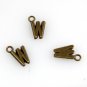 500pcs Alphabet W jewelry bracelet metal Charm Bead  16 X 6mm