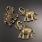 100pcs Elephant jewelry bracelet metal Charm Bead 37 X 26mm