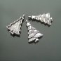 200XDollhouse xmas Christmas Tree  /jewelry Pendant metal alloy charm 28 x 25mm CM892