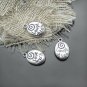 200XDollhouse Love Much Laugh Often  /jewelry Pendant metal alloy charm 20 x 13mm CM963