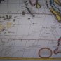 Antique Venice World Map Cotton Canvos Map Retro Map 92 x 56.5cm