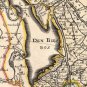 Antique Hollandia Venice World Map Cotton Canvos Map Retro Map 87 x 72cm