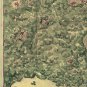 Antique World Treasure Map Cotton Canvos Map Retro Map 87 x 72cm