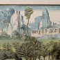 Antique World Australian Seashore Map Cotton Canvos Map Retro Map 81 x 60cm