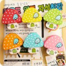 Lot of 6pcs Cartoon Mushroom mini Portable Desk Staple /wood