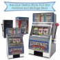 New Lucky Slot Machine Piggy Bank. Casino Style, Jackpot - Triple Bars & 7s Win