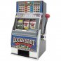 New Lucky Slot Machine Piggy Bank. Casino Style, Jackpot - Triple Bars & 7s Win