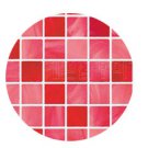 Mosaic Sticker Tile Transfer Bathroom Kitchen 50cm x 50cm Red