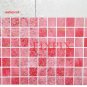 Mosaic Sticker Tile Transfer Bathroom Kitchen 50cm x 50cm Red