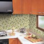 Mosaic Sticker Tile Transfer Bathroom Kitchen 50cm x 50cm Orange Green