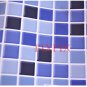Mosaic Sticker Tile Transfer Bathroom Kitchen 50cm x 50cm Royal Blue