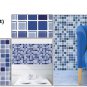 Mosaic Sticker Tile Transfer Bathroom Kitchen 50cm x 50cm Royal Blue