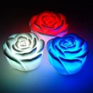 10pcs flash Color Changing Rose Love Heart Shape Romantic Lamp Light B3