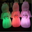 10pcs flash Color Changing Angel Shape Romantic Lamp Light