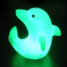 10pcs flash Color Changing Dolphin Shape Romantic Lamp Light
