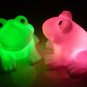 10pcs Flash Color Changing Frog Shape Romantic Lamp Light