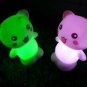 10pcs Flash Color Changing Bear Shape Romantic Lamp Light