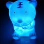 10pcs Flash Color Changing Tiger Shape Romantic Lamp Light