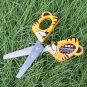 2pcs Tiger Animal Shaped Kid Safety Scissors Art Craft 5''