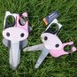 2pcs Cow Animal Shaped Kid Safety Scissors Art Craft 5''