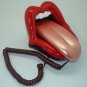 Mouth Lips Kiss Tongue Novelty Retro Corded Telephone