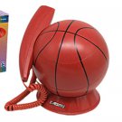Corded RJ11 Unique Decorative Basketball Telephone