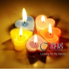10pcs Heart LOVE Candles Wedding Bridal Shower Favors Decorations