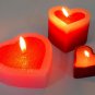 29g Heart LOVE Candles Wedding Bridal Shower Favors Decorations