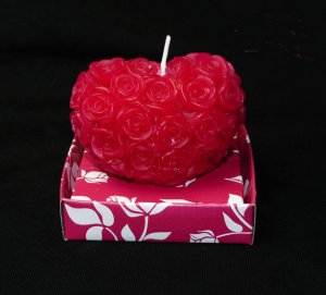 29g Rose Heart LOVE Candles Wedding Bridal Shower Favors Decorations