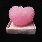 29g Rose Heart LOVE Candles Wedding Bridal Shower Favors Decorations Pink