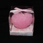 29g Rose Heart LOVE Candles Wedding Bridal Shower Favors Decorations Pink