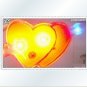 Lot of 25pcs Arrow Heart Love Pin Brooch Luminous Party Favor Valentine B3