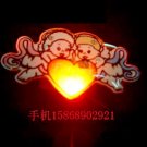 Lot of 25pcs Heart Love Angel Pin Brooch Luminous Party Favor Valentine